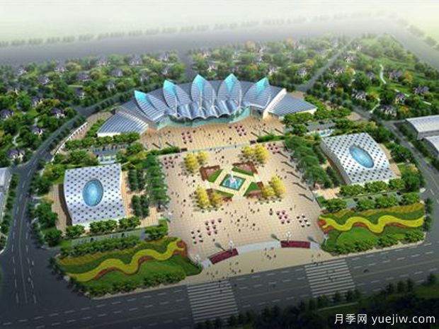 花木城：安徽合肥中部花木城(图1)