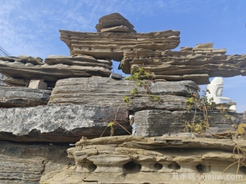 景观天然千层石的摆放要求